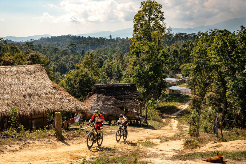 Chiang Mai cycling to Chiang Dao 2 Days